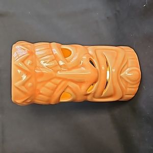Ceramic Tiki Candle Holder